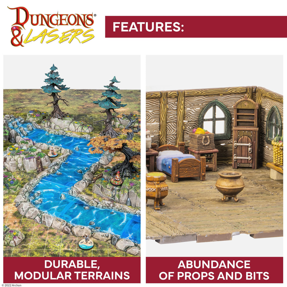 Dungeons and Lasers diverse NPCs help populate taverns and quests