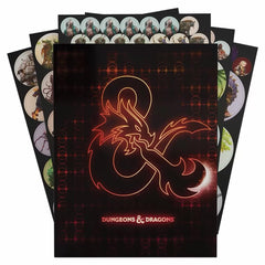 Dungeons & Dragons Campaign Case token trays keep discs organized for on-the-go sessions.