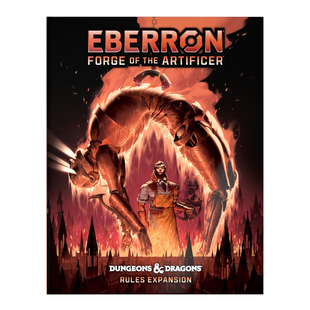 Dungeons & Dragons Eberron Forge of the Artificer alt cover front view for collectors and fans