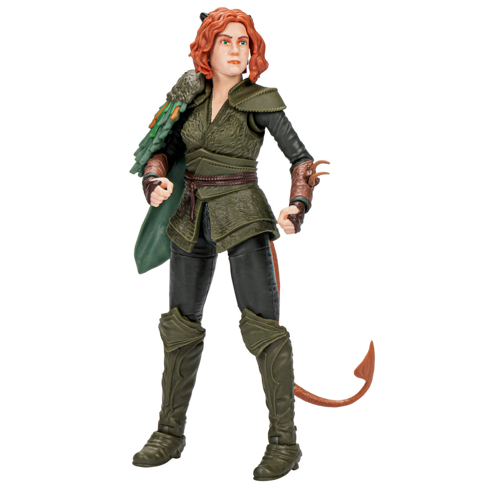 Dungeons & Dragons Doric figure shows articulation for dynamic posing.