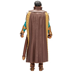 Xenk action figure posed for dynamic displays with multiple articulation points