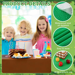 Dunzoom waterproof tablecloth offering easy cleanup and surface protection.