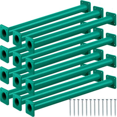 Dunzy monkey bars 16-5-inch-green for sturdy outdoor climbing and safe grip.