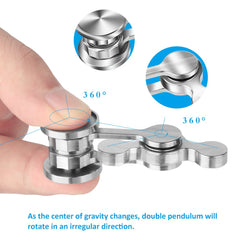 Duomishu fidget spinner is easy to play, helping focus and reduce distraction.