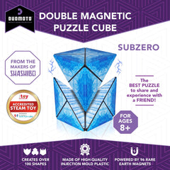 Duomoto Shapes 100 Plus reveals endless configurations to boost imagination during play.