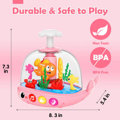 DUPHLAGT tummy-time toy encourages fine motor and sensory exploration