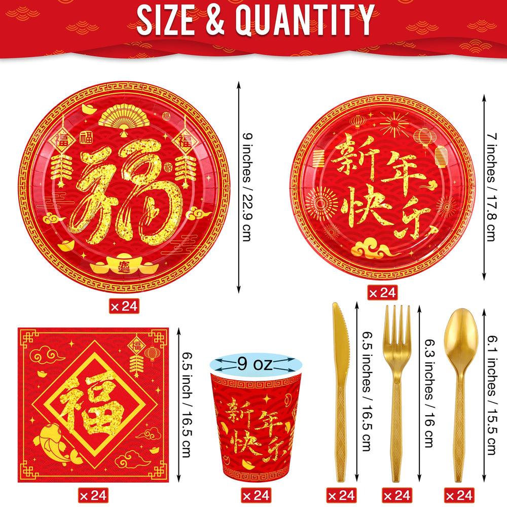 Durony waterproof red-gold tablecloth for easy cleanup after celebrations