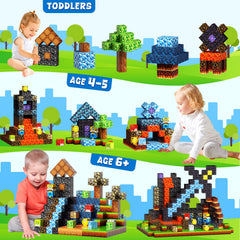 DUSFAN safe ABS blocks with rounded edges for kid-friendly handling