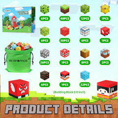 DUSH PACE magnetic tiles connect easily for quick, satisfying builds and hands-on STEM exploration.