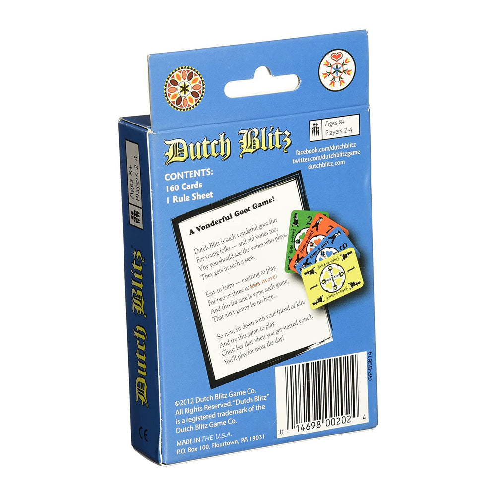 Dutch Blitz Blue color designs switch to support more players.