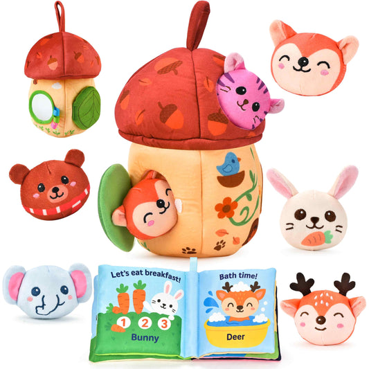 Duwagtry acorn house playset promotes imaginative, hands-on exploration.