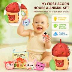 Duwagtry soft plush animals provide gentle companionship for sensory play.