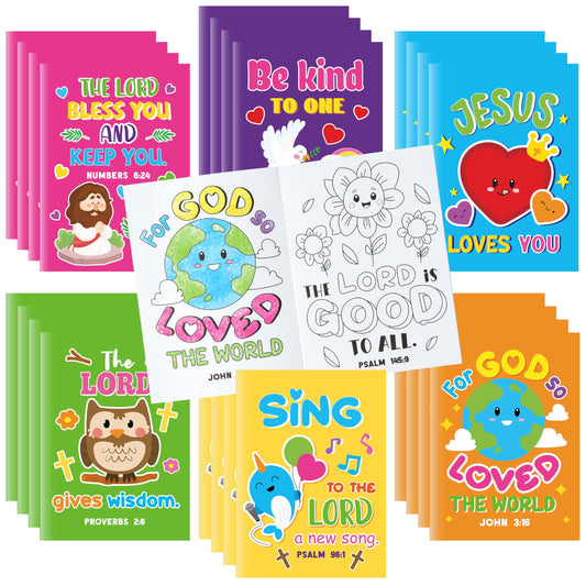 Dvbonike Bible verses coloring book cover designs for kids' creativity