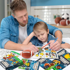 Dvbonike football coloring pattern pages; versatile patterns for creativity.