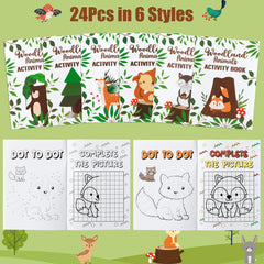 Dvbonike mini games with woodland animals offer interactive play