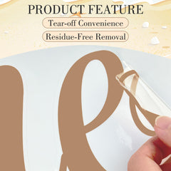Dvehdbay ocean-themed wall sticker is easy to apply and remove.
