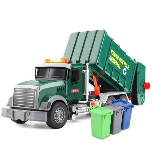 Dwi Dowellin garbage truck side view for imaginative play and exploration