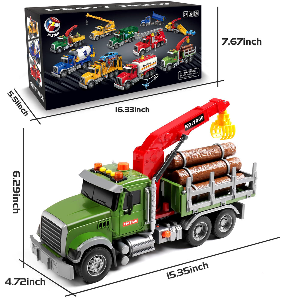 Dwi Dowellin loading crane action supports fine motor skills