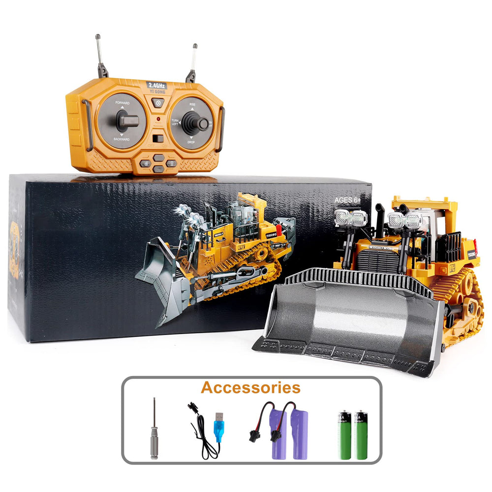 Dwi Dowellin RC Bulldozer remote control for precise operation