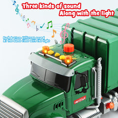 Dwi Dowellin truck with lights and sounds for enhanced pretend play