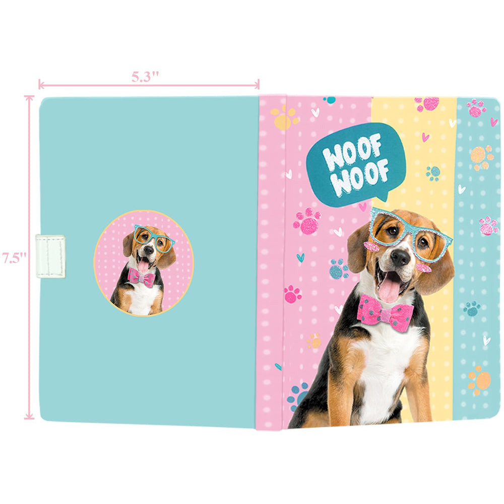 DWIYITTN dog journal 192 pages offer ample writing space.