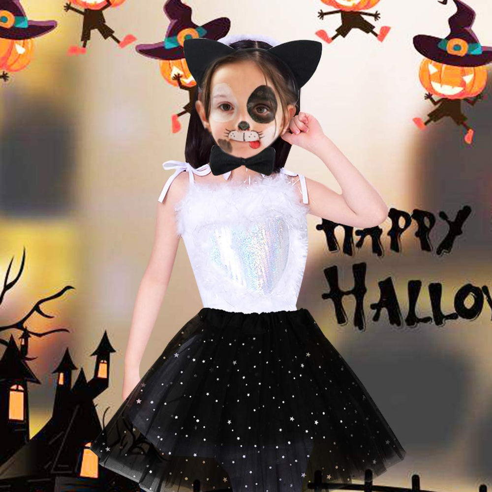 Dxhycc child wearing cat costume shows versatile dress-up ideas.
