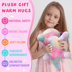 DYBFONO Axolotl plush bedtime buddy for gentle nighttime snuggles.