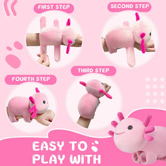 DYBFONO Axolotl reading buddy inspires literature time and focus