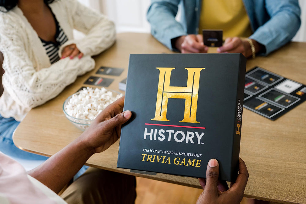 DYCE History Channel Trivia Deluxe Edition highlights six diverse categories for varied topics