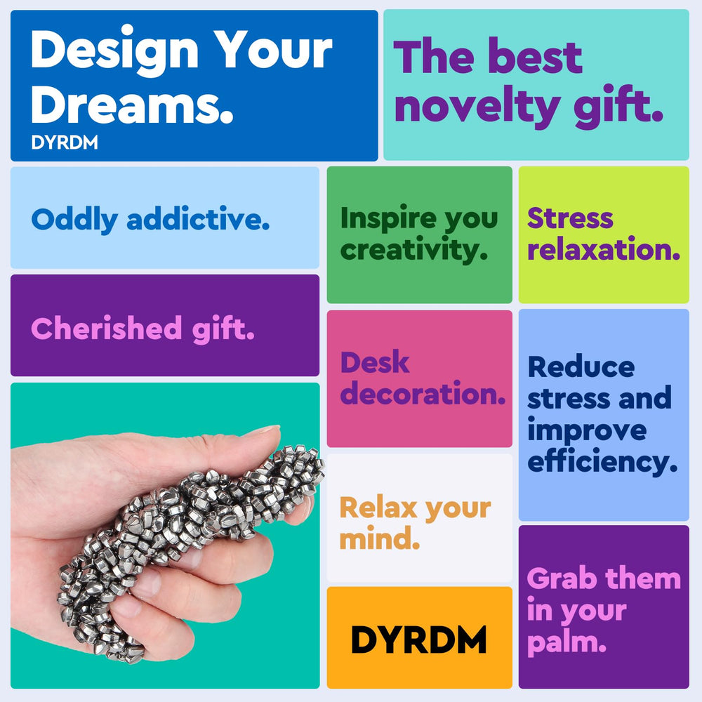 DYRDM ferrite stones in a compact desk item for quick breaks