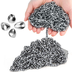 DYRDM ferrite stones on a desk setup for focused work and tactile engagement