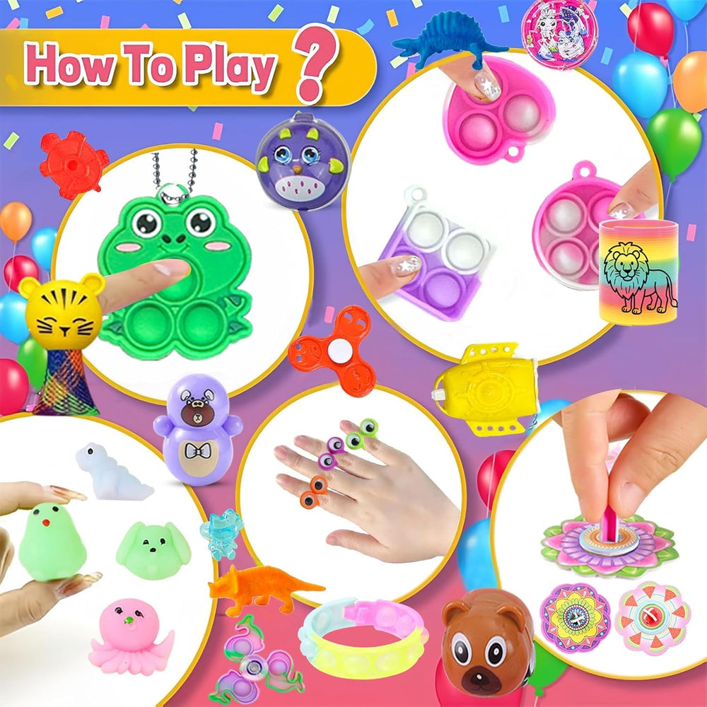 DZLHQON colorful mini toys promote play and sharing among kids
