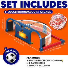 E E-JET GAMES indoor soccer arcade compact setup for home use
