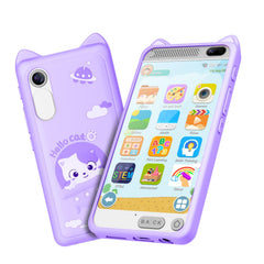 E teacher Kids Phone front view, kid-friendly design for safe play