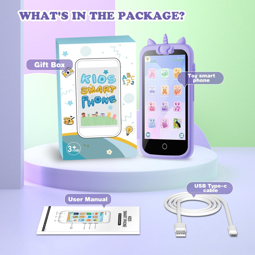 E teacher Kids Toys Phone gift-ready packaging for birthdays and holidays.