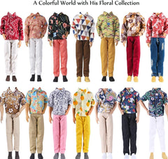 E-TING casual wear sets for easy mix-and-match play with the doll wardrobe