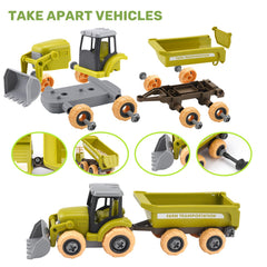 Eaciilee take apart excavator helps kids build fine motor skills