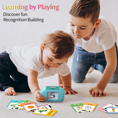 Eaever animal and vehicle cards trigger playful voice simulations during playtime