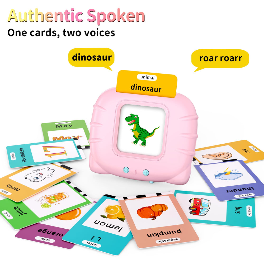 Eaever rechargeable toddler language toy with long playtime and no frequent charging.