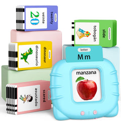Eaever talking flash cards featuring 520 bilingual sight words to boost language learning.