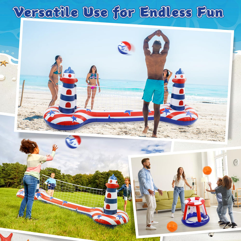 EagleStone all-in-one pool game set invites vibrant backyard entertainment