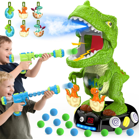 EagleStone moving dinosaur toy demonstrates dynamic play for family fun.