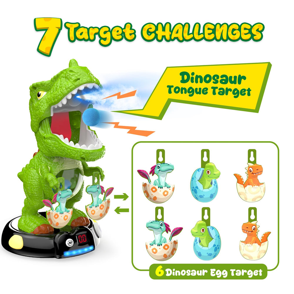 EagleStone two-gun setup enables solo practice or two-player battles.