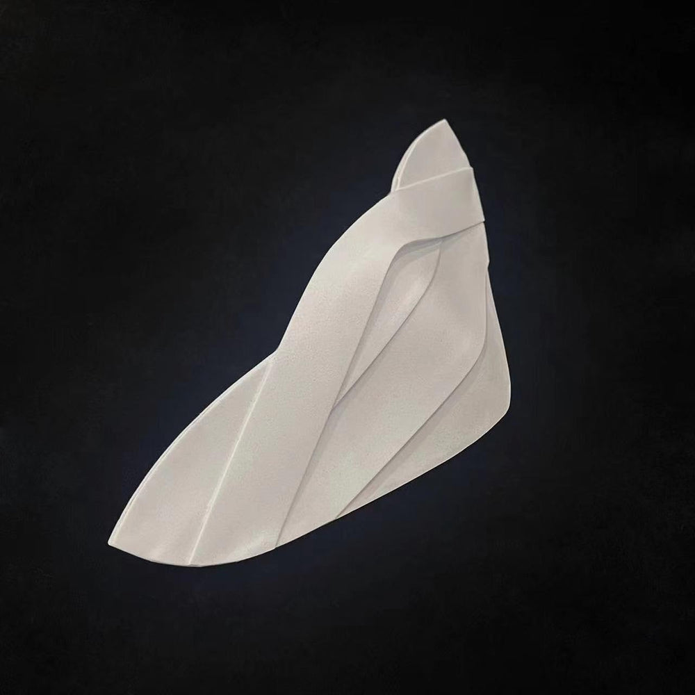 Ealipoi Obanai mask white EVA construction for comfort.