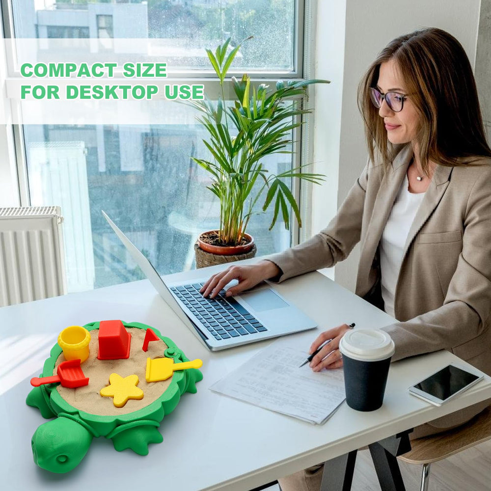 EAMC XHXX zen desk sand garden adds serenity and charm