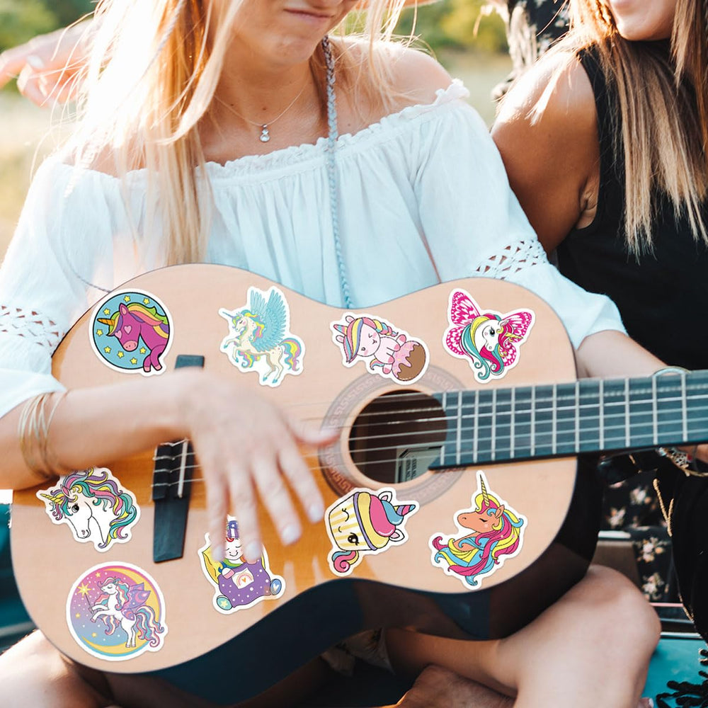 EAPHANT Unicorns stickers on tablets, durable and smear-resistant.