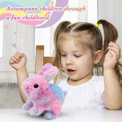 Easfan Easter Rabbit jumping action demonstrates interactive movement for active play