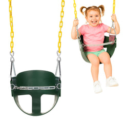 Eastern Jungle Gym zinc-coated 2-0 swing chains built for outdoor durability.