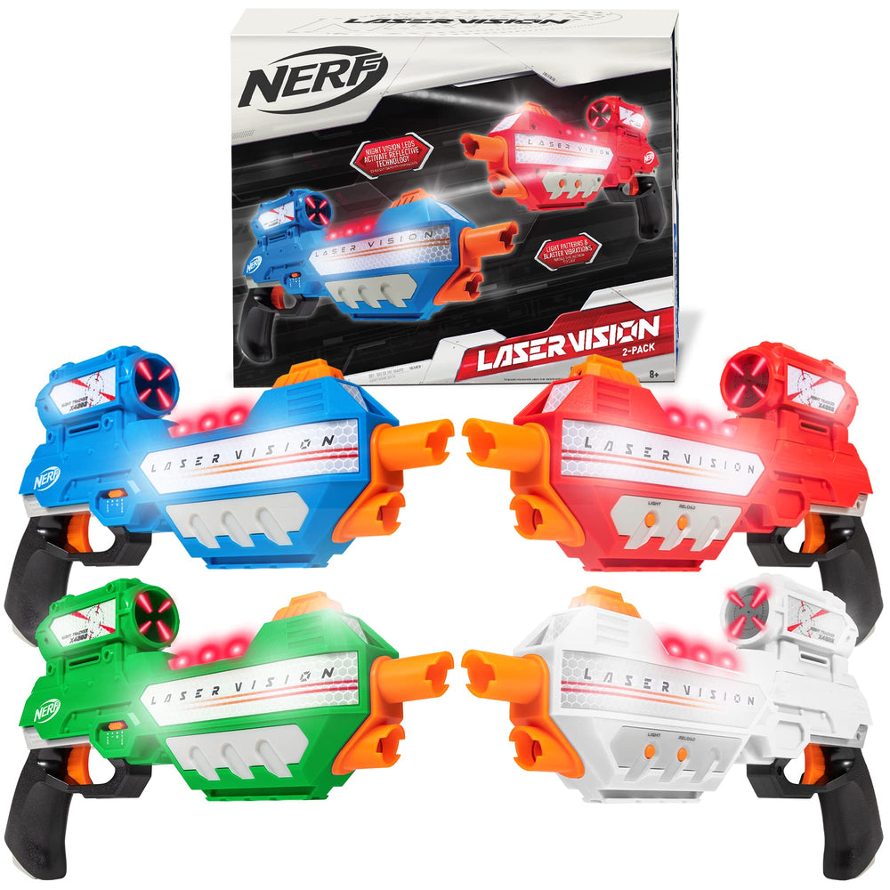 EastPoint Nerf Laser Vision 4-Player Battle Set for outdoor fun
