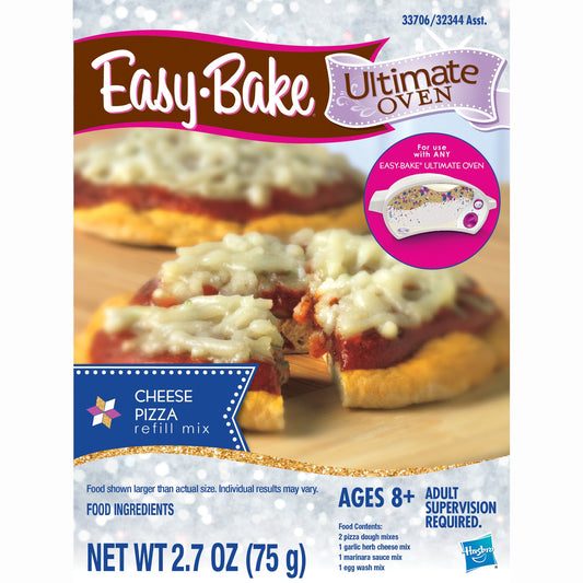 Easy-Bake Ultimate Oven cheese pizza refill sparks creative baking for kids